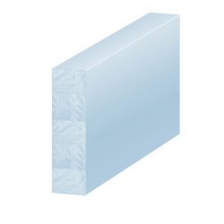 Beam 240 x 65 H3 Design Pine F/J Primed DAR Dressed All Round External