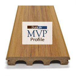 Duralife MVP Decking Profile 138 X 23 Grooved 5.4m