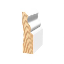 Primed Pine Finger Jointed F/J Colonial Profile 66 X 18 White