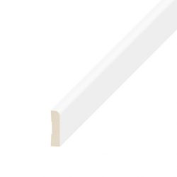Primed Pine Finger Jointed F/J Pencil Round Profile 42 X 11 White