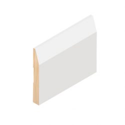 Primed Pine Finger Jointed F/J Half Splay Profile 138 X 18 White