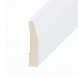 Primed Pine Finger Jointed F/J Half Splay Profile 90 X 18 White
