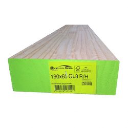 Treated Pine H3 GL8 Timber 190 X 65