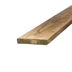 Treated Pine Sawn H4 Garden Edge 100 X 25 Timber 5.4m