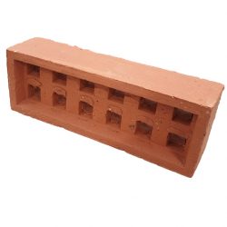 Brick Vent Clay V16 Square Hole Red Terracotta 230 x 80