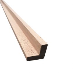 Cedar 18 x 18 External Angle Timber Western Red Cedar