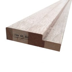 Maple Meranti Door Jamb Set F/J Finger Jointed With Solid Face 119 x 30
