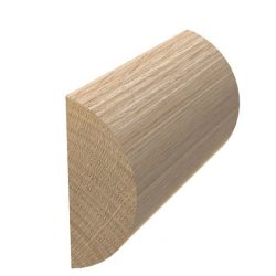 Porta Mouldings Tasmanian Oak 15 x 7 Dowel Half Round 2.4m
