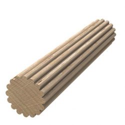Porta Mouldings Tasmanian Oak 9mm Multi Groove Dowel 2.4m