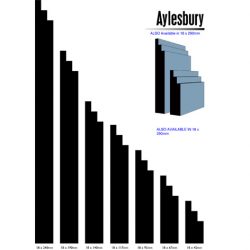Pine Aylesbury Profile F/J Finger Jointed Timber 5.4m