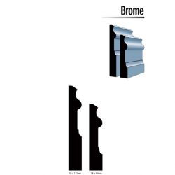 Primed MDF Brome 117 X 18 White