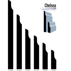 Pine Chelsea Profile F/J Finger Jointed Timber 5.4m