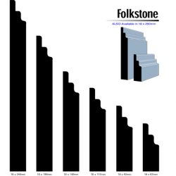 Pine Folkstone Profile F/J Finger Jointed Timber 5.4m