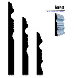 Primed MDF Forest White 5.4m