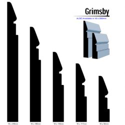 Primed MDF Grimsby 240 X 18 White