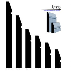 Primed MDF Jervis 240 X 18 White