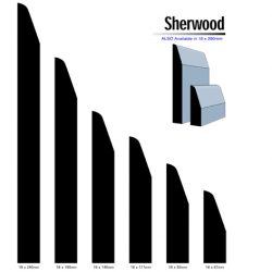 Primed MDF Sherwood White 5.4m