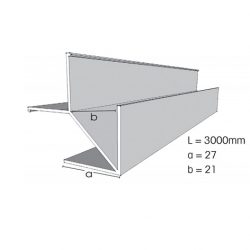 Weathertex Large External Corner Large Flange 3.0m