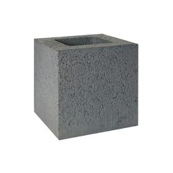 Besser Block Half 190 x 190 x 190 Masonry Concrete Grey Block