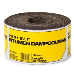 Vesfelt Bitumen Dampcourse 110mm x 20m Vespol