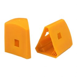 Star Post Caps Yellow 60mm Whites