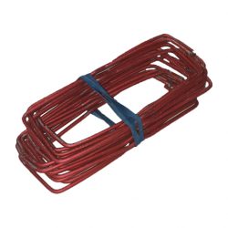 Wall Ties Wire Red Gal 175mm x 3.0mm x Qty 50