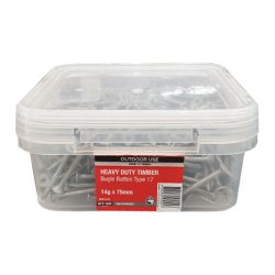 Batten Screws Galvanised Bugle 14g x 75mm OTTER Box of 500