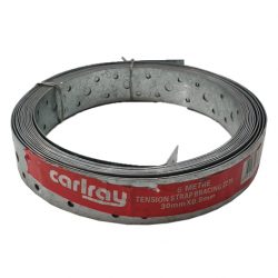 Hoop Iron 30mm x 0.8mm x 6m Punched Strapping Carlray