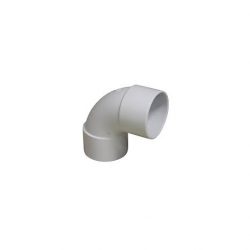 PVC Plain Bend 40mm x 88 Degrees DWV F&F Joint