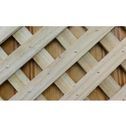 Lattice 3000 x 1200 Diagonal Fine Sawn Timber Premier Lattice