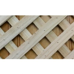 Lattice 1800 x 600 Diagonal Fine Sawn Timber Premier Lattice