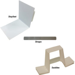 Insulation Batts Optimo Fixings Saddles/Straps/Stayfast
