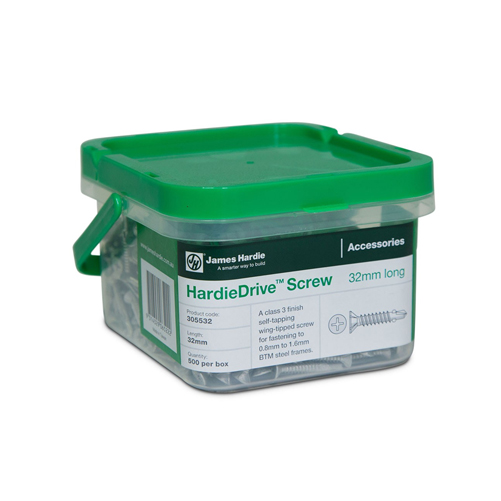 James Hardie 305532 HardieDrive Screw 32mm Blacktown Building Supplies