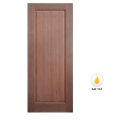 Meranti Solid 1 Panel Door Maple Veneer SP-1P Various Sizes