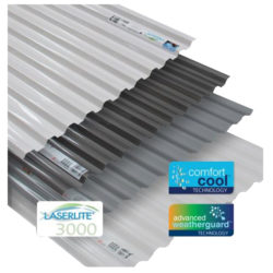 Laserlite 3000 Polycarbonate Corrugated Roofing Sheets