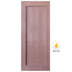 Meranti Solid 1 Flat Panel Shaker Door Various Sizes SP-SK1