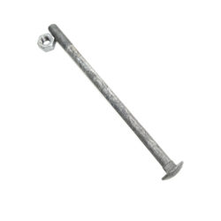 Bolt/Nut M10 x 180mm Cup Head Galvanised