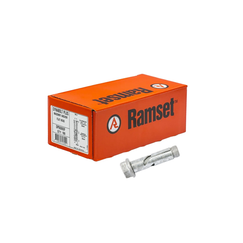 DynaBolt 10 x 75mm Hex Nut Bolt Gal Ramset DP10075GH Blacktown