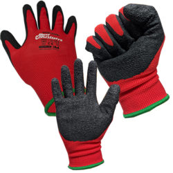 Safety Gloves Gripmaster Maxisafe Red Knight Latex Gloves