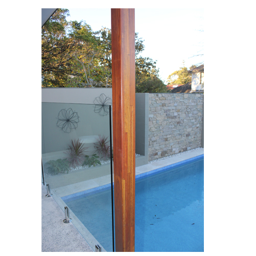 Spotted Gum Post 135 x 135 Laminated Timber