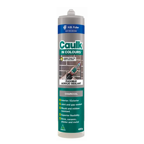 Caulk in Colour Charcoal 450g HB Fuller