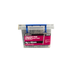 Treated Pine Screw 8g x 50mm Gal Timber Screws Box of 1000
