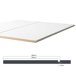 Surround by Laminex Batten300 MR MDF 12mm Primed 3600x1200