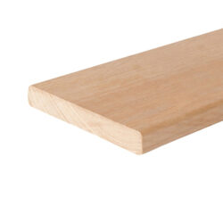Hardwood White Mahogany Decking Timber 136 X 21